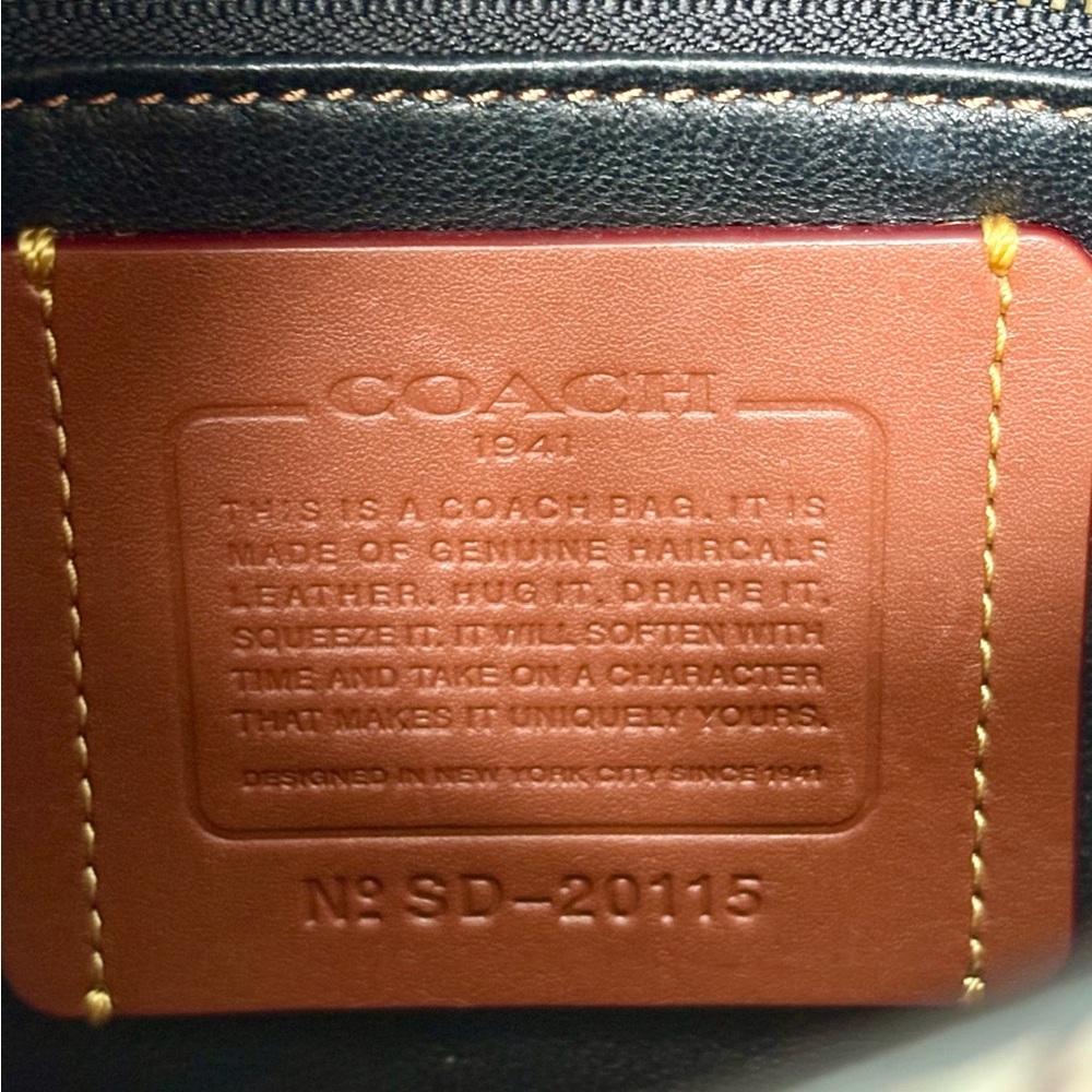 Coach 1941 Saddle 23 Printed Haircalf Crossbody Limited Edition Floral Unicorn - Picture 4 of 17